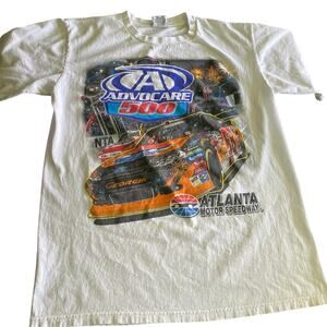 Jensen AdvoCare NASCAR 500 Y2K Atlanta Motor Speedway White All-Over Print Large